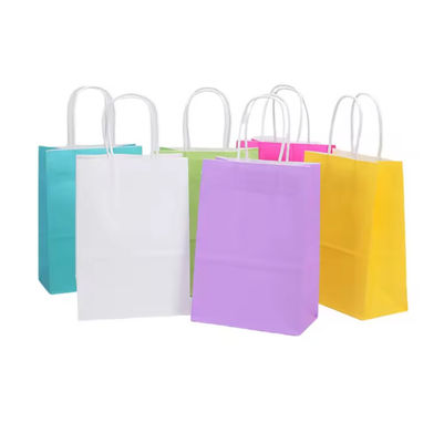 Cheap Kraft Paperbag Customized Brown Takeaway Paper Bag