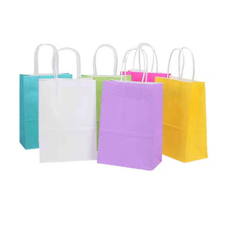 Cheap Kraft Paperbag Customized Brown Takeaway Paper Bag